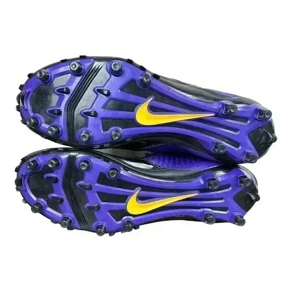 Nike Lunarlon Superbad Pro TD Football Cleats Rare Purple 534994-518 Size 14 - Picture 6 of 13